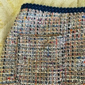 Loft Petite Tweed Mini Skirt